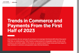 eBook Cover - Trends in Commerce and Payments From the First Half of 2023